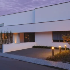 SLV veilampe Square Pole, høyde 90 cm, grå, stål Hot