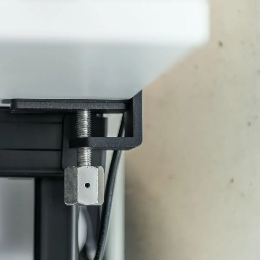 SLV Worklight LED-klemmelampe, svart