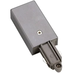 SLV -mater 1-fase skinne jord venstre sølv| Skinnesystem