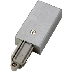 SLV -mater 1-fase skinne jord høyre sølv Discount