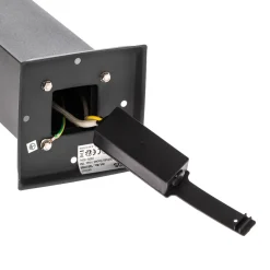 PRIOS Smart stikkontaktsøyle WLAN 40cm sandgrå Tuya Online