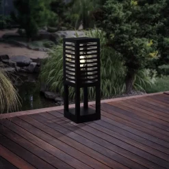 EGLO Sokkelampe Alamonte 3, svart Outlet