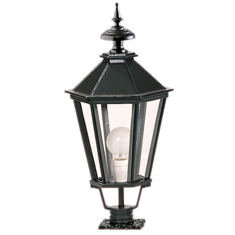 K.S. Verlichting Sokkelampe K7b, svart Hot