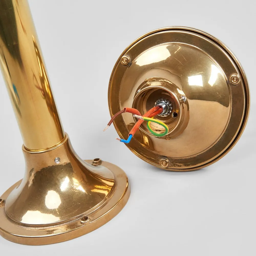 Moretti Luce Sokkelampe Ocean, messing| Sokkellamper