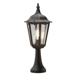 Konstsmide Sokkellampe Firenze, svart Hot