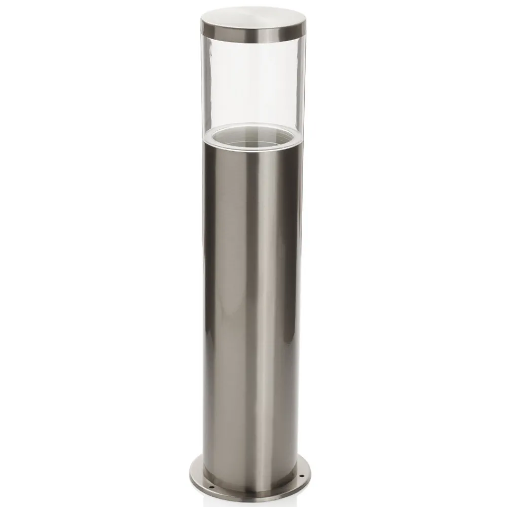 Lindby Sokkellampe Hanneli i stål, rund