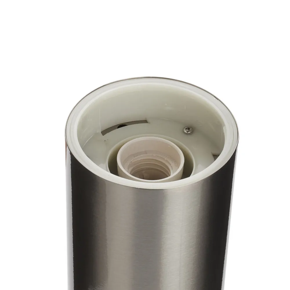 Lindby Sokkellampe Hanneli i stål, rund