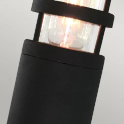 Elstead Sokkellampe Hornbaek, svart| Sokkellamper