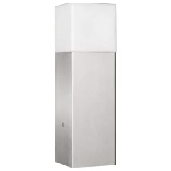 LCD Sokkellampe Linus i stål Hot