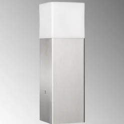 LCD Sokkellampe Linus i stål Hot