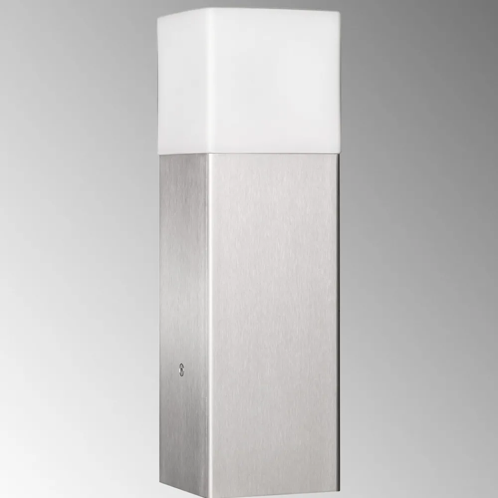 LCD Sokkellampe Linus i stål Hot