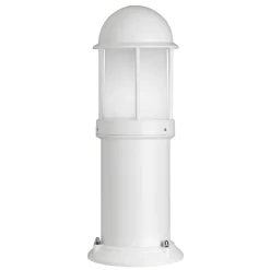 LCD Sokkellampe Marco av aluminium, hvit Best