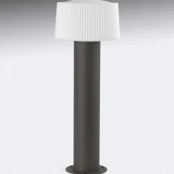 FARO BARCELONA Sokkellampe Muffin med rilleformet skjerm, 55,9 cm New