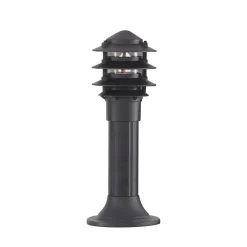 Searchlight Sokkellampe Pagoda av aluminium, IP44| Sokkellamper