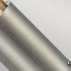 Elstead Sokkellampe Paignton av rustfritt stål sølv| Sokkellamper