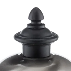 Konstsmide Sokkellampe Parma, svart, metall, 52 cm høy, E27, IP43| Sokkellamper