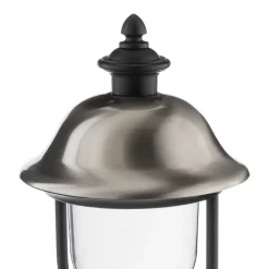 Konstsmide Sokkellampe Parma, svart, metall, 52 cm høy, E27, IP43| Sokkellamper