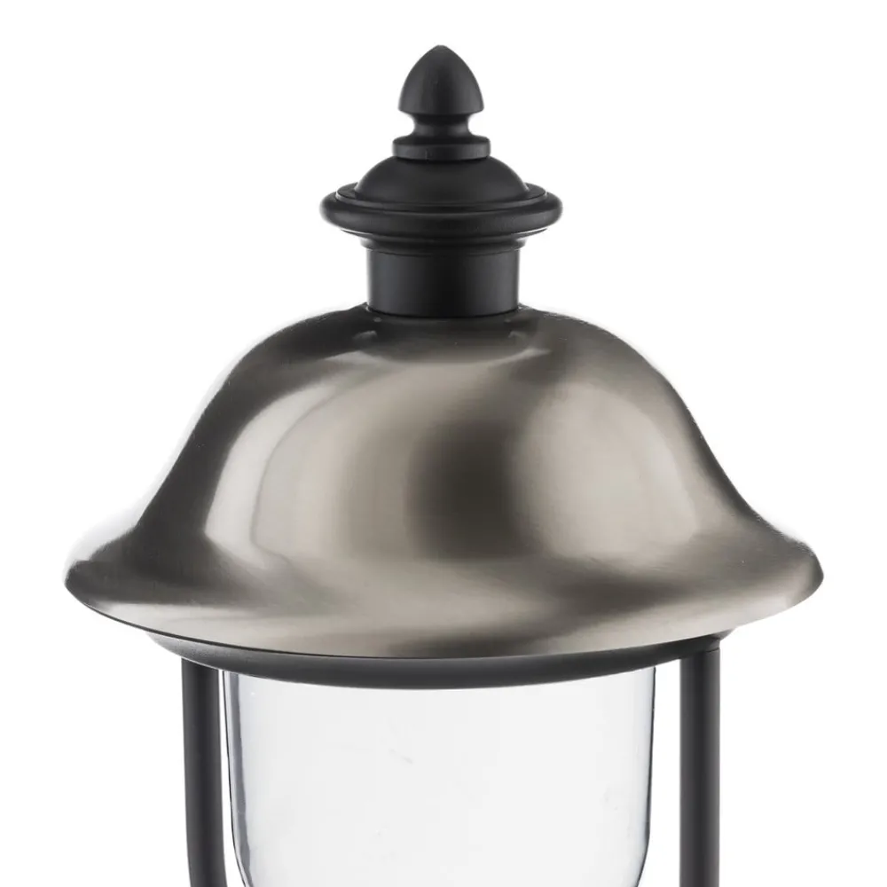 Konstsmide Sokkellampe Parma, svart, metall, 52 cm høy, E27, IP43| Sokkellamper