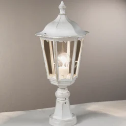 ORION Sokkellampe Puchberg i hvit-gull| Sokkellamper