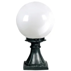 K.S. Verlichting Sokkellampe R224, svart Discount