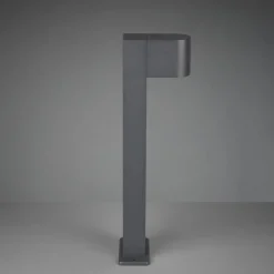 Trio Lighting Sokkellampe Roya, antrasitt Online