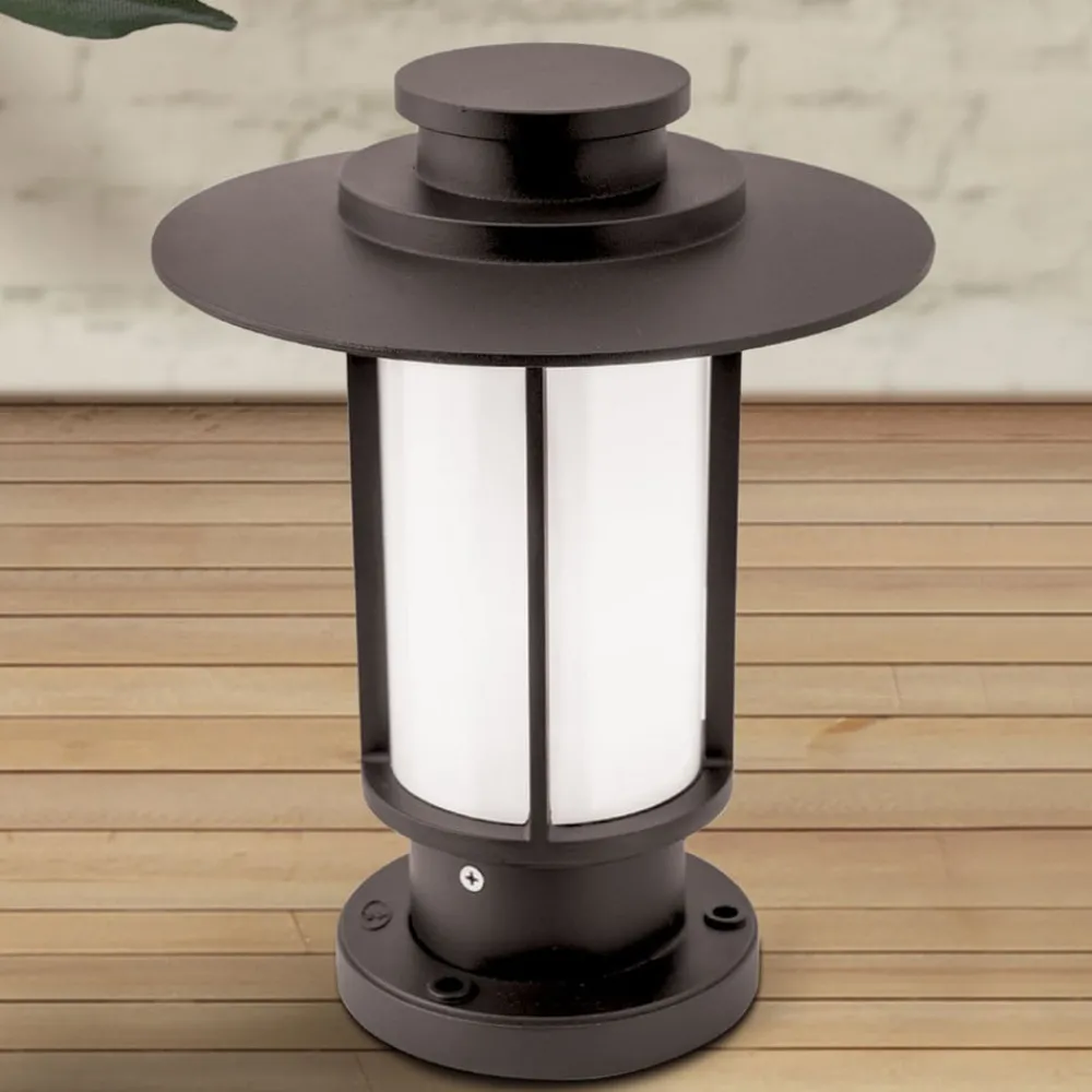 ORION Sokkellys Putri i mørkbrunt| Sokkellamper