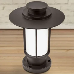 ORION Sokkellys Putri i mørkbrunt| Sokkellamper