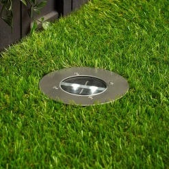 Smartwares Solar-LED-bakkespot Lugo, IP44, stål, glass Sale