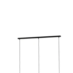 EMIBIG LIGHTING Spisebordslampe Coco, lengde 115 cm, svart/røykgrå, 3 lyskilder. Online