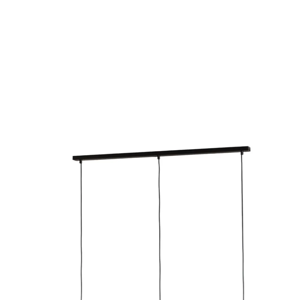 EMIBIG LIGHTING Spisebordslampe Coco, lengde 115 cm, svart/røykgrå, 3 lyskilder. Online