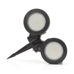 Fumagalli Spisslampe Tommy, rund svart 2 lys, 10 W CCT Best