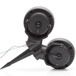 Fumagalli Spisslampe Tommy, rund svart 2 lys, 10 W CCT Best