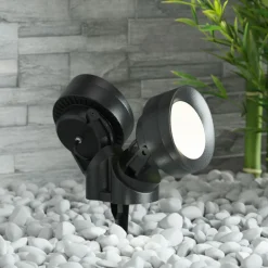 Fumagalli Spisspot Tommy-EL rund svart/frost 2x10W CCT Clearance