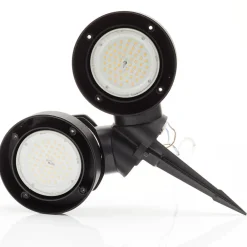 Fumagalli Spisspot Tommy-EL rund svart/frost 2x10W CCT Clearance