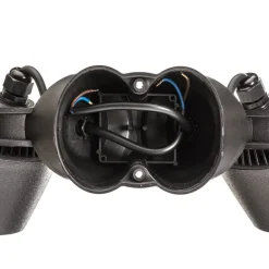 Fumagalli Spotlight Minitommy-EL 2 lyskilde CCT svart/frost| Utespotter