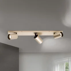 ORION Spotlight Sean, 3 lyskilder, gullfarget, metall, svingbar| Spotter I Tak