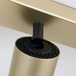 ORION Spotlight Sean, 6 lyskilder, gullfarget, metall, svingbar