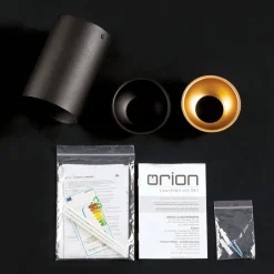 ORION Starlight takspot, rund, svart| Spotter I Tak