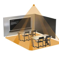 STEINEL IR Quattro COM1 tilstedevær.sensor skjult| Sensor|Tilbehør