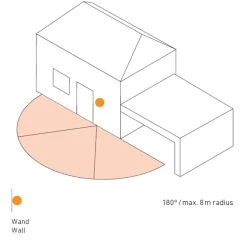 STEINEL IS 180 digi bevegelsesdetektor, smart, hvit Hot