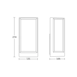 STEINEL L 42 C utendørs LED-vegglampe antrasitt Best