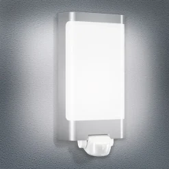 STEINEL L 240 S LED-vegglampe Sensor, stål Discount