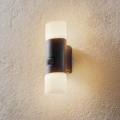 STEINEL L 910 S LED-vegglampe, sensor, antrasitt Outlet