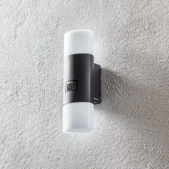 STEINEL L 910 S LED-vegglampe, sensor, antrasitt Outlet