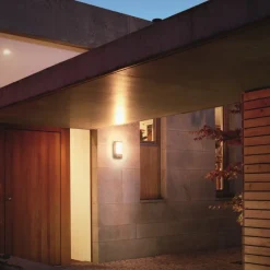 STEINEL L 12 S utendørs vegglampe sensor antrasitt| Vegglamper Med Sensor|Utebelysning Med Sensor