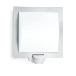 STEINEL L 20 S Utendørs vegglampe Sensor, stål| Vegglamper Med Sensor|Utebelysning Med Sensor