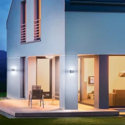 STEINEL L 840 SC Utendørs vegglampe med sensor antrasitt| Kommersiell Utebelysning|Vegglamper Med Sensor