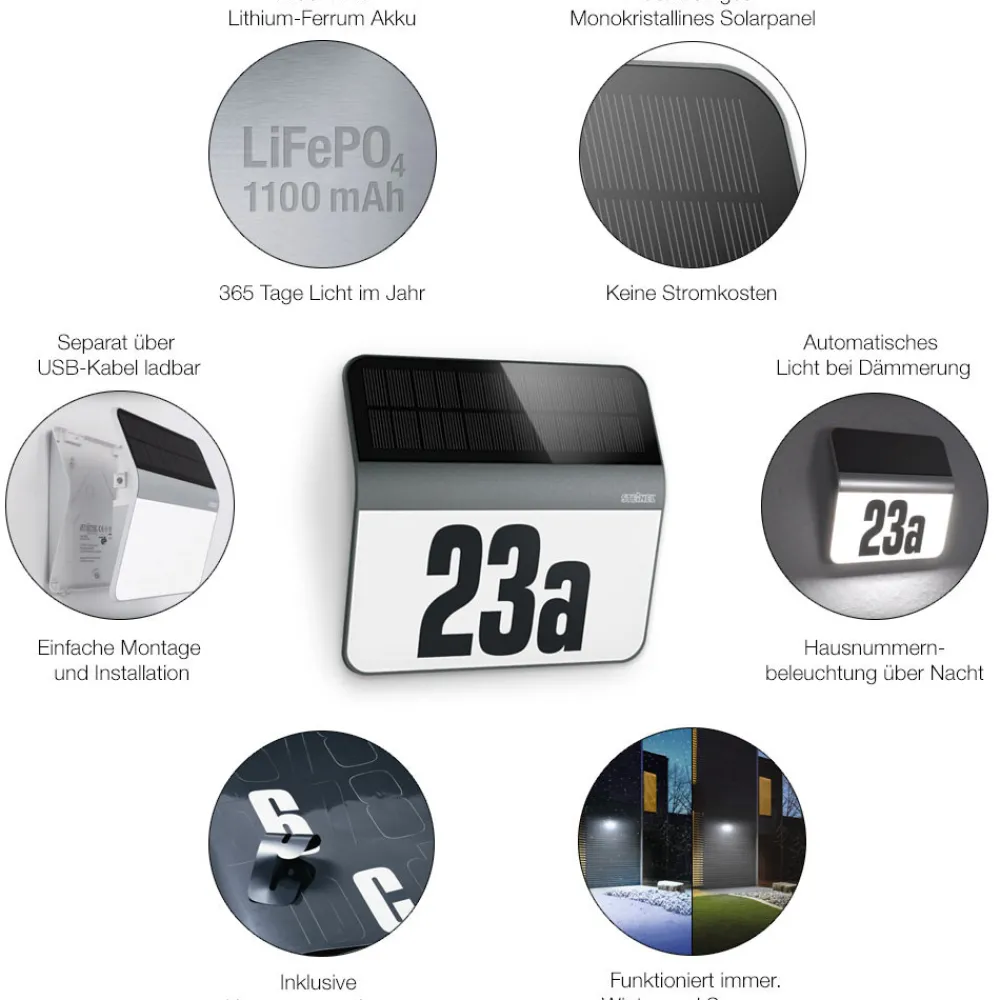 STEINEL LH-N LED-husnummerlampe Hot