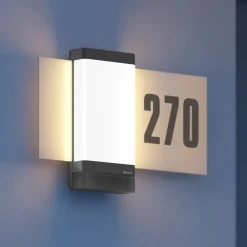 STEINEL smart husnummerlampe L 270 Digi SC, antrasitt Online