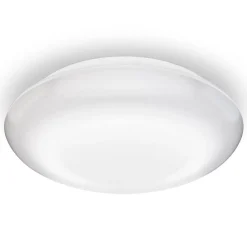 STEINEL Vario Quattro Pro taklampe hvit 3 000 K| Utebelysning Med Sensor|Utebelysning Med Sensor